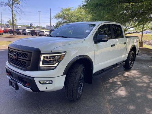 Glacier White 2024 Nissan Titan PRO-4X