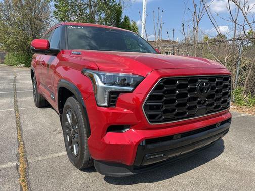 Supersonic Red 2024 Toyota Sequoia Platinum