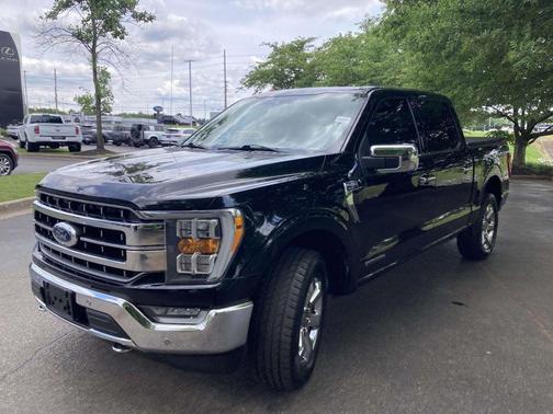 Agate Black Metallic 2021 Ford F-150 Lariat