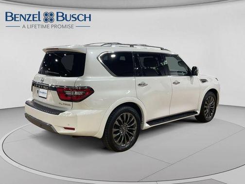 Aspen White 2023 Nissan Armada Platinum