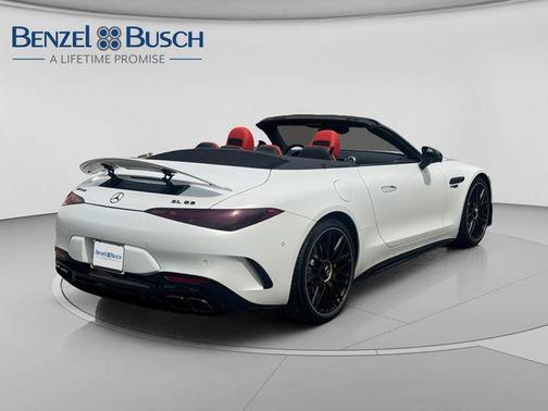Moonlight White 2022 Mercedes-Benz AMG SL 63 Base