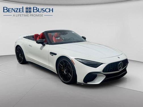 Moonlight White 2022 Mercedes-Benz AMG SL 63 Base