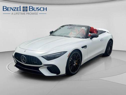Moonlight White 2022 Mercedes-Benz AMG SL 63 Base