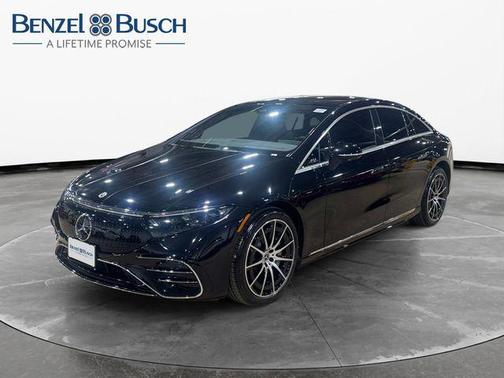 Obsidian Black Metallic 2023 Mercedes-Benz EQS 450 Base 4MATIC