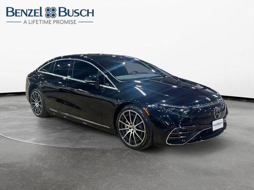 Obsidian Black Metallic 2023 Mercedes-Benz EQS 450 Base 4MATIC
