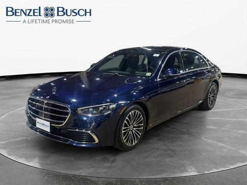 Nautical Blue Metallic 2024 Mercedes-Benz S-Class S 580 4MATIC