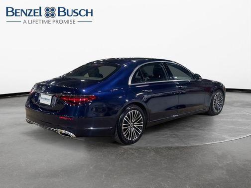 Nautical Blue Metallic 2024 Mercedes-Benz S-Class S 580 4MATIC