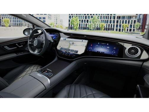 Obsidian Black Metallic 2026 Mercedes-Benz EQS 450 Base 4MATIC