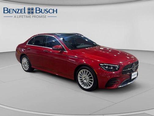Cardinal Red 2023 Mercedes-Benz E-Class E 350 4MATIC