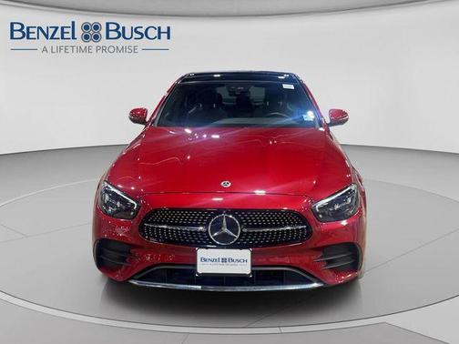 Cardinal Red 2023 Mercedes-Benz E-Class E 350 4MATIC