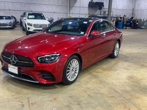 Cardinal Red 2023 Mercedes-Benz E-Class E 350 4MATIC