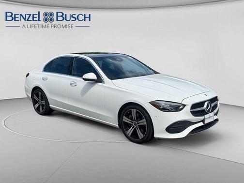 Polar White 2023 Mercedes-Benz C-Class C 300 4MATIC