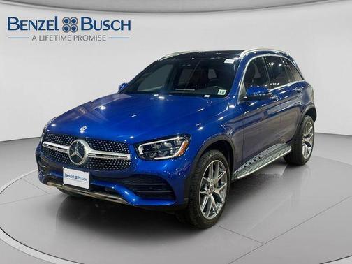 Starling Blue Metallic 2022 Mercedes-Benz GLC 300 Base 4MATIC
