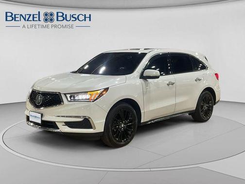 Platinum White Pearl 2020 Acura MDX 3.5L w/Technology Package