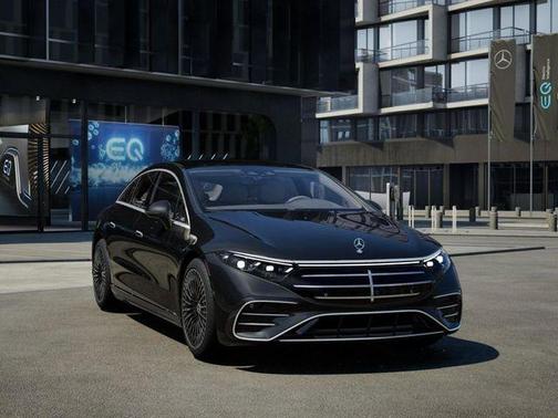 Obsidian Black Metallic 2026 Mercedes-Benz EQS 450 Base 4MATIC