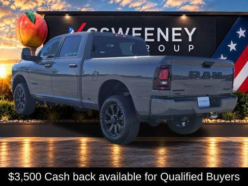 Ceramic Gray Clearcoat 2026 RAM 2500 Big Horn Crew Cab 4x4 6'4' Box