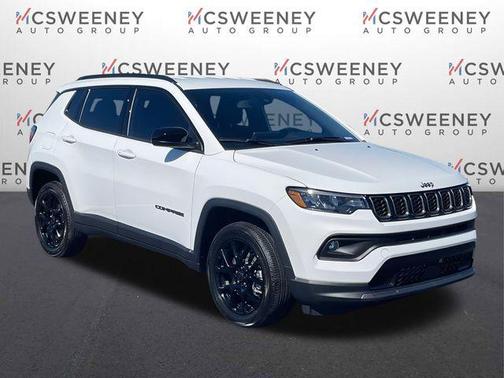 Bright White Clearcoat 2026 Jeep Compass Latitude SUV
