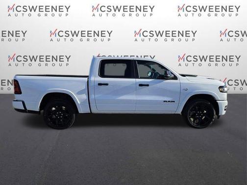 Bright White Clearcoat 2026 RAM 1500 Laramie