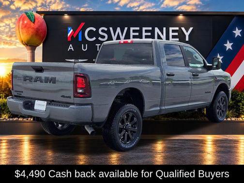 Ceramic Gray Clearcoat 2026 RAM 2500 Big Horn Crew Cab 4x4 6'4' Box