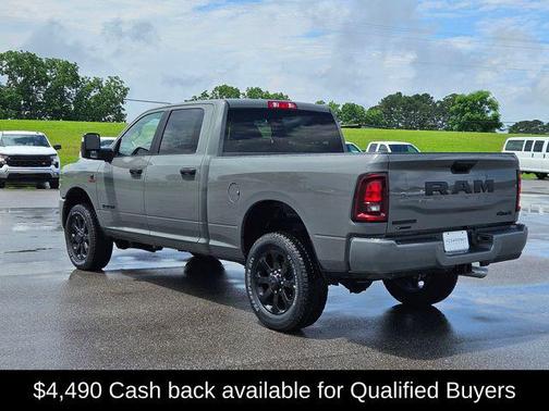 Ceramic Gray Clearcoat 2026 RAM 2500 Big Horn Crew Cab 4x4 6'4' Box