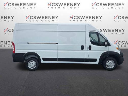 Bright White Clearcoat 2026 RAM ProMaster 2500 Tradesman