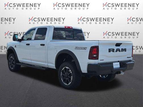 Bright White Clearcoat 2026 RAM 2500 Warlock Crew Cab 4x4 6'4' Box