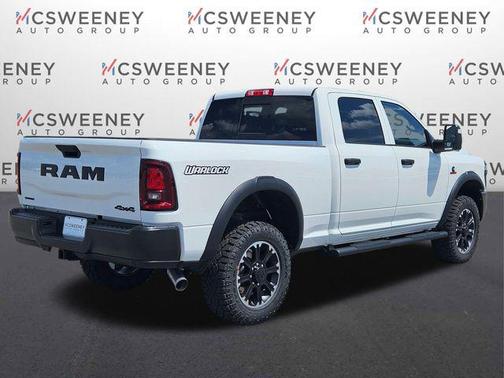 Bright White Clearcoat 2026 RAM 2500 Warlock Crew Cab 4x4 6'4' Box
