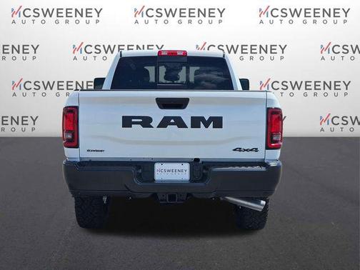 Bright White Clearcoat 2026 RAM 2500 Warlock Crew Cab 4x4 6'4' Box