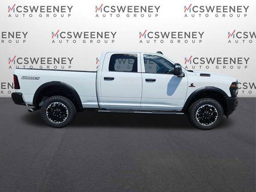 Bright White Clearcoat 2026 RAM 2500 Warlock Crew Cab 4x4 6'4' Box