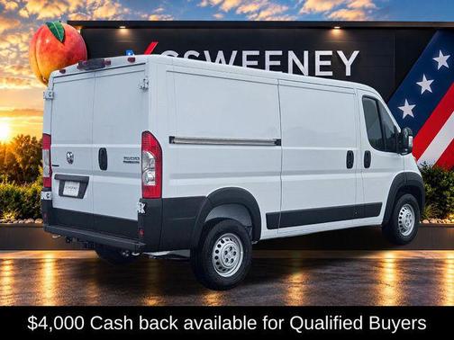 Bright White Clearcoat 2026 RAM ProMaster 1500 Low Roof