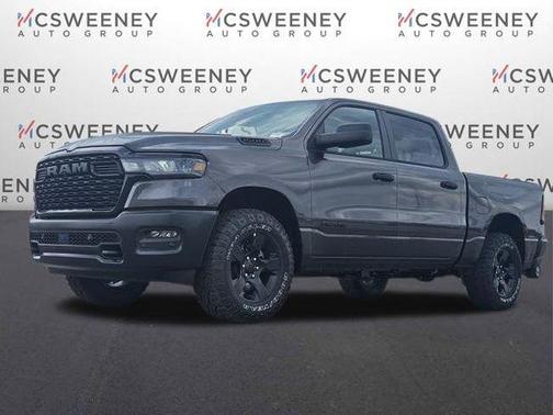 Granite Crystal Metallic Clearcoat 2026 RAM 1500 Warlock Crew Cab 4x4 5'7' Box