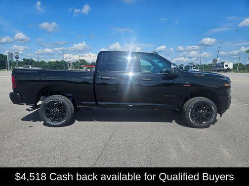 Diamond Black Crystal Pearlcoat 2026 RAM 2500 Big Horn Crew Cab 4x4 6'4' Box