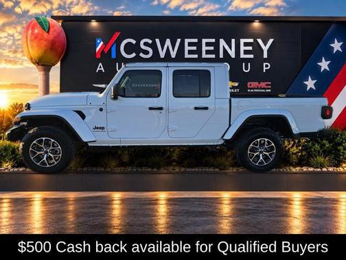 Bright White Clearcoat 2026 Jeep Gladiator Sport S