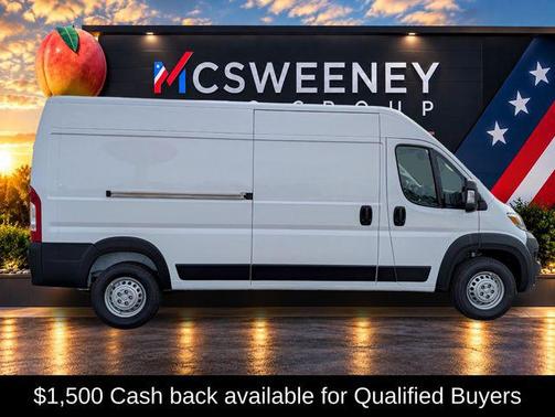 Bright White Clearcoat 2027 RAM ProMaster 2500 Tradesman