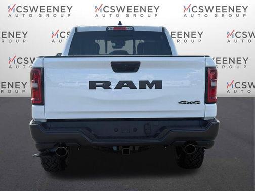 Bright White Clearcoat 2026 RAM 1500 Warlock Crew Cab 4x4 5'7' Box