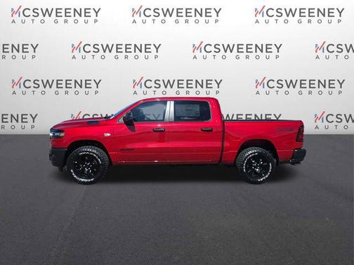 Molten Red Pearlcoat 2026 RAM 1500 Warlock Crew Cab 4x4 5'7' Box