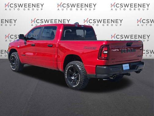 Molten Red Pearlcoat 2026 RAM 1500 Warlock Crew Cab 4x4 5'7' Box