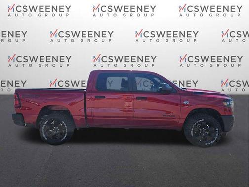 Molten Red Pearlcoat 2026 RAM 1500 Warlock Crew Cab 4x4 5'7' Box