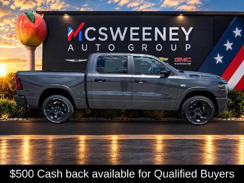 Granite Crystal Metallic Clearcoat 2026 RAM 1500 Big Horn/Lone Star