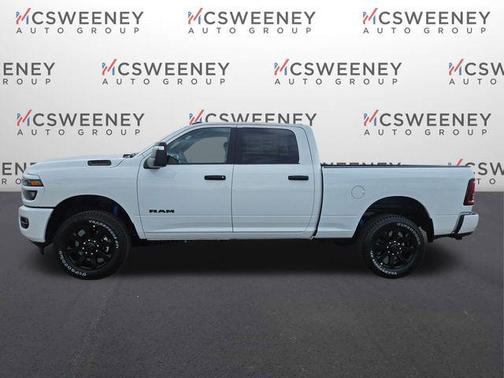 Bright White Clearcoat 2026 RAM 2500 Big Horn Crew Cab 4x4 6'4' Box