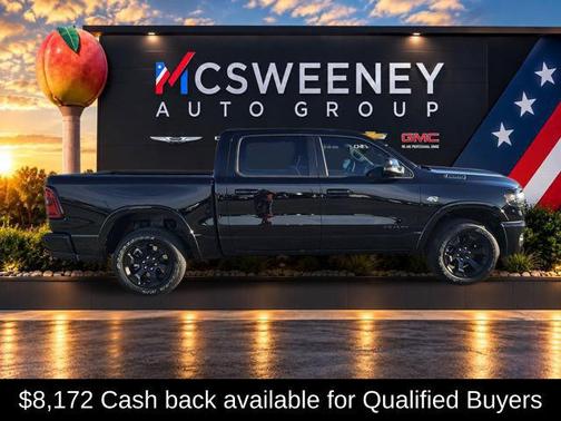 Diamond Black Crystal Pearlcoat 2026 RAM 1500 Big Horn/Lone Star