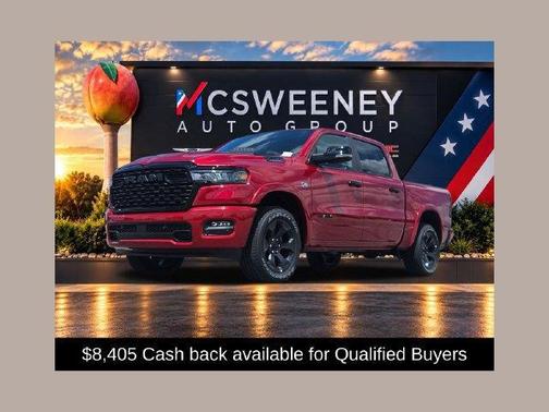 Molten Red Pearlcoat 2026 RAM 1500 Big Horn/Lone Star