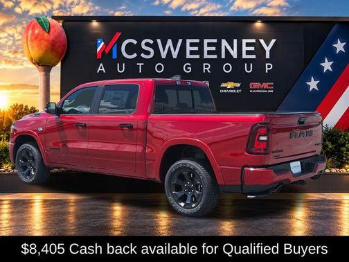Molten Red Pearlcoat 2026 RAM 1500 Big Horn/Lone Star