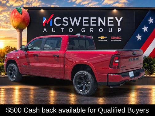 Molten Red Pearlcoat 2026 RAM 1500 Big Horn/Lone Star