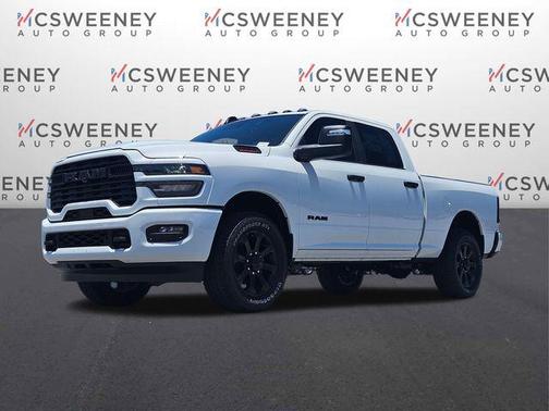 Bright White Clearcoat 2026 RAM 2500 Big Horn Crew Cab 4x2 6'4' Box