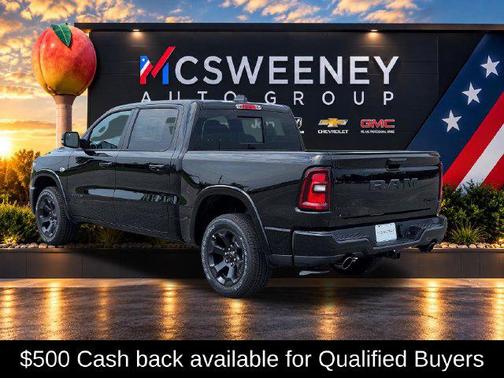 Diamond Black Crystal Pearlcoat 2026 RAM 1500 Big Horn/Lone Star