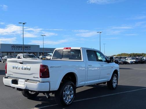 Bright White Clearcoat 2027 RAM 2500 Laramie