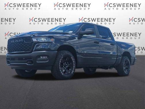 Forged Blue Metallic 2026 RAM 1500 Warlock Crew Cab 4x4 5'7' Box