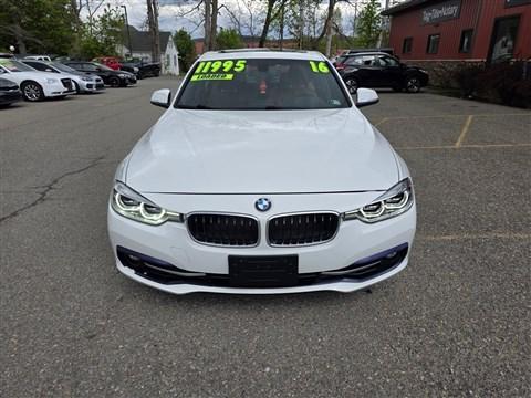 white 2016 BMW 328 xDrive