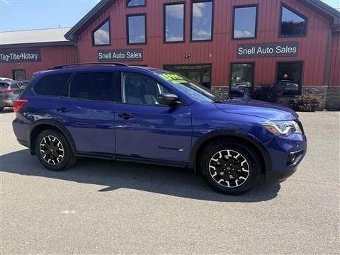 BLUE 2020 Nissan Pathfinder SL 4WD